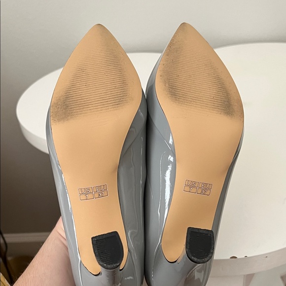 Chic Gray Women's Heels - Picture 7 of 11